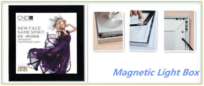 La scatola leggera della struttura dietetica del manifesto magnetica apre l'acrilico dell'importazione con 4mm LGP