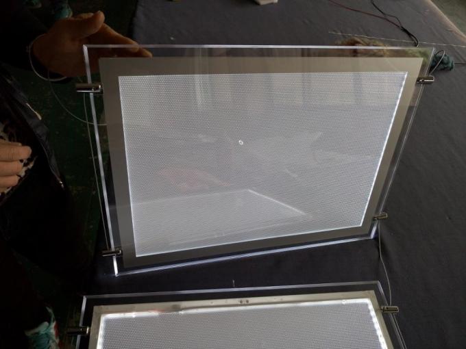 Esposizione di cristallo della scatola leggera della cornice LED per la pubblicità di Real Estate