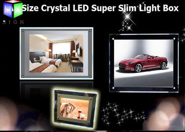 Porcellana Scatola leggera del pannello della struttura LED dell'esposizione retroilluminata del cristallo LED per l'hotel decorativo fornitore