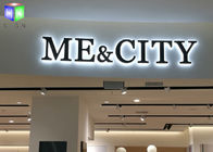 Esposizione 4 cm dei segni Backlit LED della lettera di Manica della scatola LED del segno del centro commerciale densamente