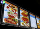 Bordo di cristallo del menu della pubblicità LED, scatole leggera Backlit 24 x 36 del bordo del menu fornitore