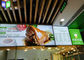 Struttura improvvisa illuminata Frameless dei segni del menu della scatola leggera del menu del ristorante di Lit del bordo fornitore